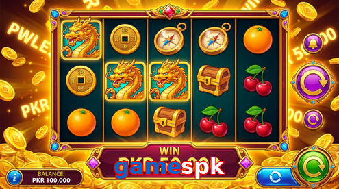 Main screen of Gamespk pg page for PK players